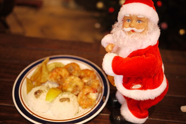 クリスマスのアメリカンビレッジを満喫しました**
