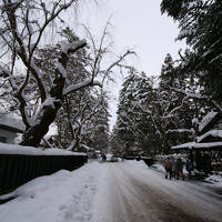 ミステリーツアーで東北へ、2日目は雪の角館