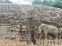 母を連れて南インドの旅3  マハーバリプラム