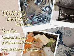 『サンライズ瀬戸』で行く、東京４days【3rd-4th.d：動物園＆国立科学M＆北斎M＆おまけの京都編】　2025年1月
