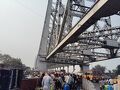 コルカタ・ブッダガヤ(2日目)コルカタ散歩、ハウラー橋。予想外に大きい都市