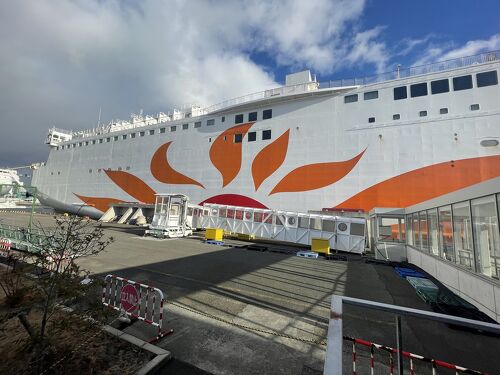さんふらわあ号で九州へ① ホテルみたいなスイート客室に乗って