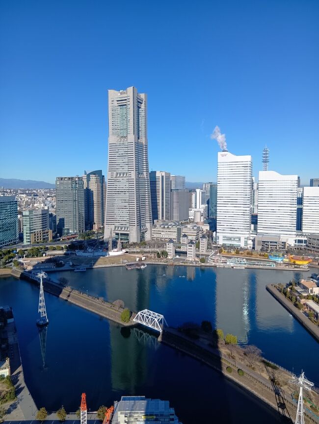 横浜アパホテルを11時にチェックアウト。<br />朝風呂浴びて、朝アイス(ピノ苺)…<br />朝食は昨日購入しておいた、ファミマのドーナツとヨーグルトで簡単に済ませました。<br />少し見たいところ(横浜ワールドポーターズ)に寄った後は、早目に切り上げて帰ります。