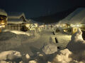 大雪の会津若松と大内宿の旅 その２