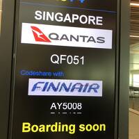 2023年豪州は晩夏～初秋、QANTAS特典航空券の旅 ①｡「えっと～取り敢えず今から国際線でシンガポール飛んで！」