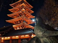 2025年のひとり旅　東京で黒夢ライブ　3日目は大興奮のライブ本番、朝はサンドイッチ散歩に夜は静けさ漂う浅草寺