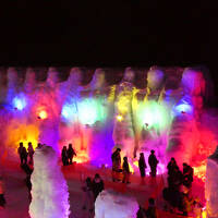 2025冬　支笏湖氷濤まつりとワカサギ釣り