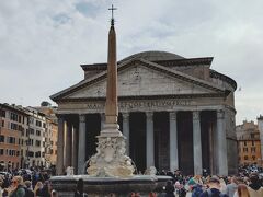イタリアでラグビー観戦の旅　パンテオン