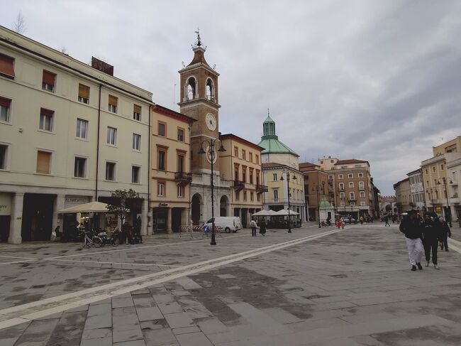 イタリアでラグビー観戦の旅　リミニ
