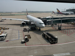 AAR（アシアナ）バンコク搭乗記2024/08　その2(BKK-ICN-NRT C)：復路　OZビジネス　初めての韓国入国