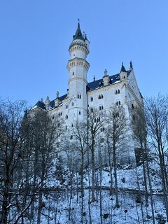 ドイツ1人旅⑦冬のノイシュバンシュタイン城