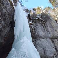 氷瀑と流氷の北海道