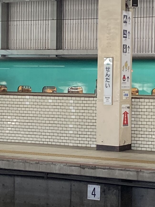 今回は父の一周忌で石巻へ<br />私の姉と私の娘と私の3人旅<br /><br />宿泊は仙台駅近のホテル<br /><br />朝からドタバタな1日目です。<br />