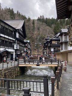 山形出張のついでに "銀山温泉" へ ②銀山温泉に到着して、街歩き開始。"銀山温泉" といえば、この風景！