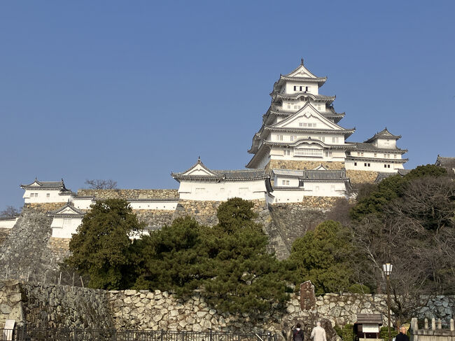 青春18キップの旅2025　姫路城の周りを一周して色々な姫路城を発見