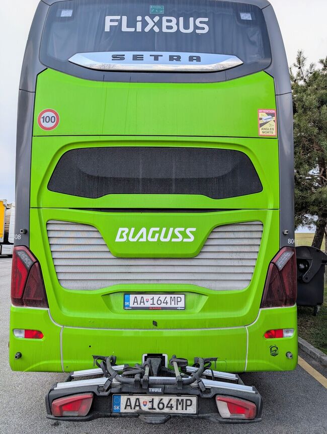 フリックスバスでウィーン⇔プラハ往復 FLIXBUSには最後まで気を
