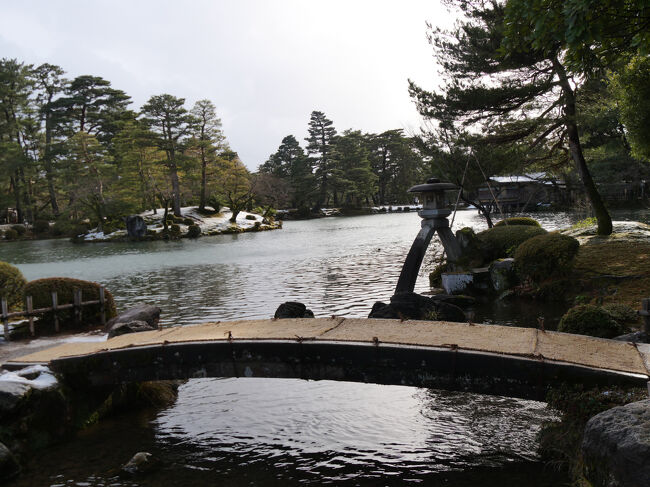 ２０２５年の初旅は福井・金沢　７．旅の締めくくりは定番だけど何度訪れても見飽きない兼六園