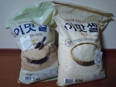 韓国旅行のついでにコメを持ち帰る