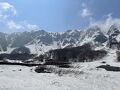 残雪の国立公園大山 元谷
