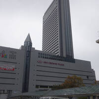 今日のお宿は外国人客のおおい国際的なホテル。むかしの新神戸オリエンタルホテルです。