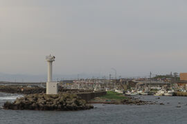 日本一周海岸線ドライブの旅　Part1　（その8　大間崎から海峡をはさんで函館山を望む）