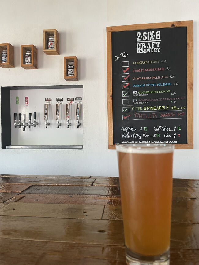 アンティグアバーブーダの地ビールWadadliを飲みに再訪したら、生産中止になったそうで飲めませんでした。<br />代わりにマイクロブリュワリーを見つけたので、ローカルバスでセントジョンズから片道40分かけて行ってきました。クラフトビール2SIX8(表紙の写真)<br /><br />この前後の旅行アルゼンチンとペルーが楽しすぎ、このカリブ海旅行はテンション低めです。最後はフライトキャンセルというおまけつき。<br /><br />フライト<br />リマ―パナマーJFK UA特典旅行、コパエアライン<br />JFKーANU(アンティグアバーブーダ)往復 アメリカン航空<br />JFKーリマ LATAM航空←キャンセル<br /><br />宿 エアビーAir bnb<br /><br />