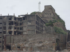 いざ軍艦島へ。軍艦島初上陸。