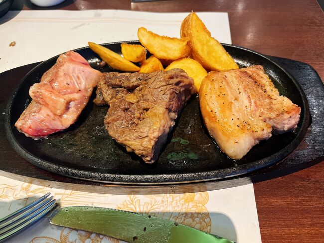 【GW東京日帰り旅】ホテルウイングプレミアム東京四谷ディナーでステーキ食べ放題<br /><br />ポイントサイトから期間限定ポイントを頂いたので、ホテルウイングプレミアム東京四谷のディナーで使うことにしました。GWまでの2時間ブランド肉のステーキ食べ放題です。このために朝昼抜いたミルクティー男子。さて今回の旅もどうなることやら。