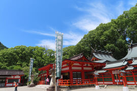 日本一周海岸線ドライブの旅　Part1　（その24　速玉大社朔日参りで不思議な雲があちこちに出現）
