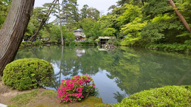 GWの旅行は避けていましたが、前から行きたくて、延び延びになっていた石川県に行ってみました。<br /><br />1日目 21世紀美術館、兼六園(変なホテル香林坊泊)<br />2日目 妙立寺、金沢城、蓄音器館(山代温泉・大江戸温泉山下家泊)<br />3日目 山代温泉付近散策<br /><br />妙立寺(要予約)と蓄音器館の聞き比べは是非お勧めしたいです。