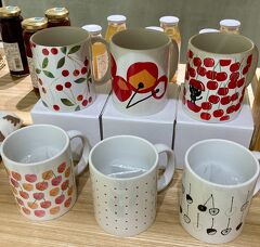 出張のついでに、"山形" を街歩き（その6）"駅ビル エスパル内の尚美堂、さくらんぼのマグカップ" が、お見事だった！