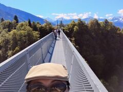 スイスあちこちハイキング40.　吊り橋より愛をこめて