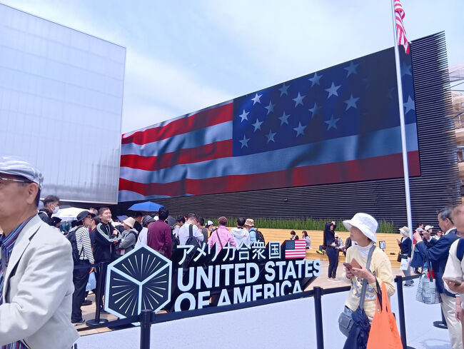 2025年5月10日3泊③　再訪の大阪万博　米　中　フランス　カナダ　イベントも沢山あり楽しかった