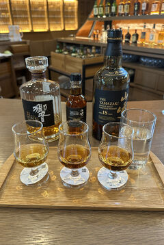 大阪遠征旅行　５日目　山崎蒸留所（試飲）、大山崎山荘美術館（美術鑑賞）、長岡天満宮（つつじ観賞）