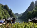 ② 2日目am 宝峯湖遊覧船と少数民族トゥチャ族文化村