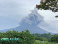 最近頻繁に桜島が爆発噴火しているので撮って見ました
