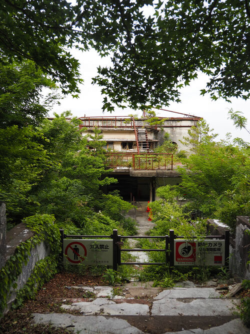 一人ぷらっと摩耶山2*・゜・*ついに旧摩耶観光ホテルに潜入*・゜