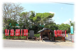 豊田市貝津町　お助け地蔵と日守神社
