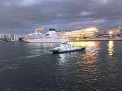 にっぽん丸　熱海花火と小笠原　１日目　お台場からの出航