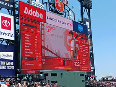 10年振りにサンフランシスコ・ジャイアンツの試合を観戦