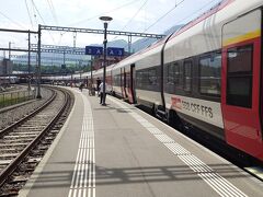 ユーレイルパスでミラノからベルンまで　38日目
