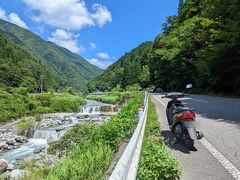 【本州横断 原付旅】東京から10日かけて下関へ Day.2 諏訪大社→阿智村 ～南アルプスの"酷道"152号を快走！～