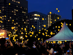 横浜七夕祭り in 山下公園 スカイランタン