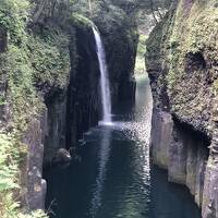 旅行のパンフレットでよく見る高千穂へ