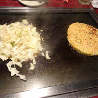JALタイム割で行く東京　６月　3 　２日目は大先輩と横浜で　もんじゃ焼きです