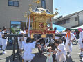 酷暑の祇園まつり、笠鉾巡行&神輿は大変だ