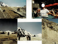 セピア色の思い出：オーストリアのグロースグロックナー山岳道路を走り、パステルツェ氷河を歩く。