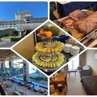 蒲郡ドライブひとり旅　ホテル竹島ステイ２　館内案内とメロン食べ放題夕食バイキングの巻