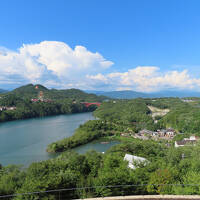 恵那峡温泉ホテルゆずり葉に宿泊   遊覧船に乗って恵那峡遊覧