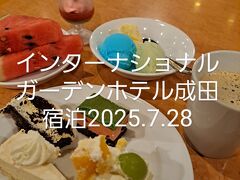 インターナショナルガーデンホテル成田宿泊2025年7月28日